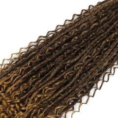 Triple braided bundles with fly tail