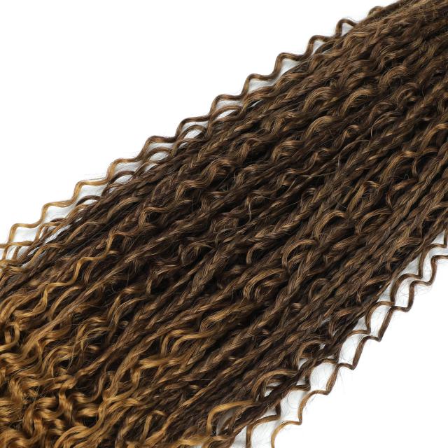 Triple braided bundles with fly tail