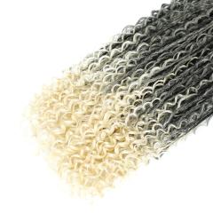 Triple braided bundles with fly tail