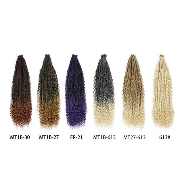 Triple braided bundles with fly tail