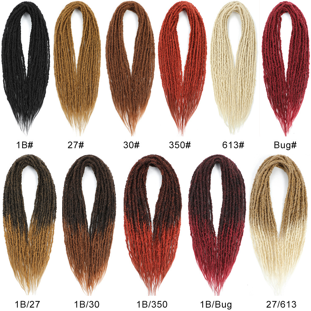 Double ended texure dreadlocks