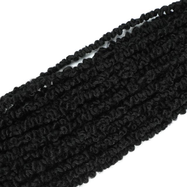 Spring twist dreadlocks