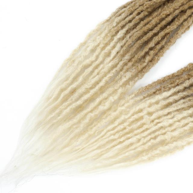 Double ended texure dreadlocks