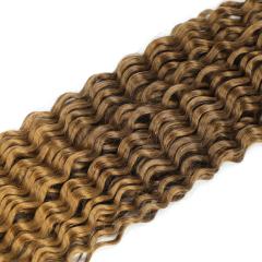 Dreadlocks with double curly tail