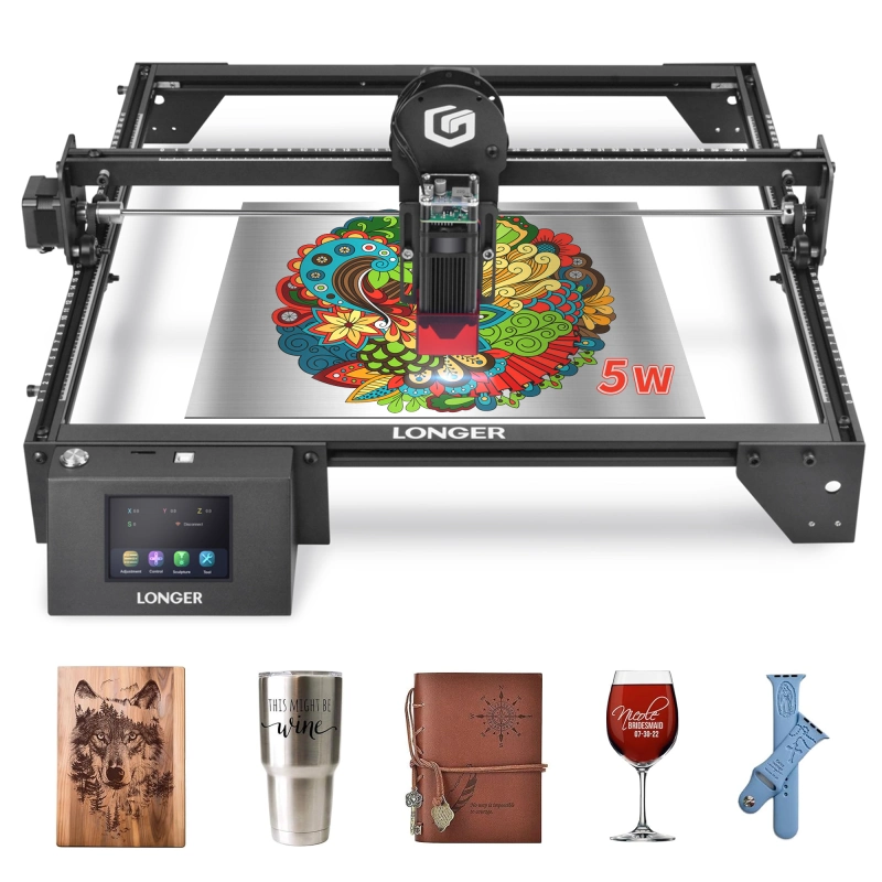 RAY5 5W Laser Engraver（Engraving speed 10000mm/min）