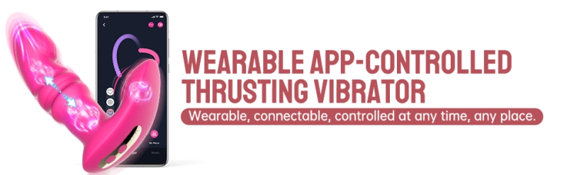 Intense Thrusting Dual Stimulation Clit Vibrator