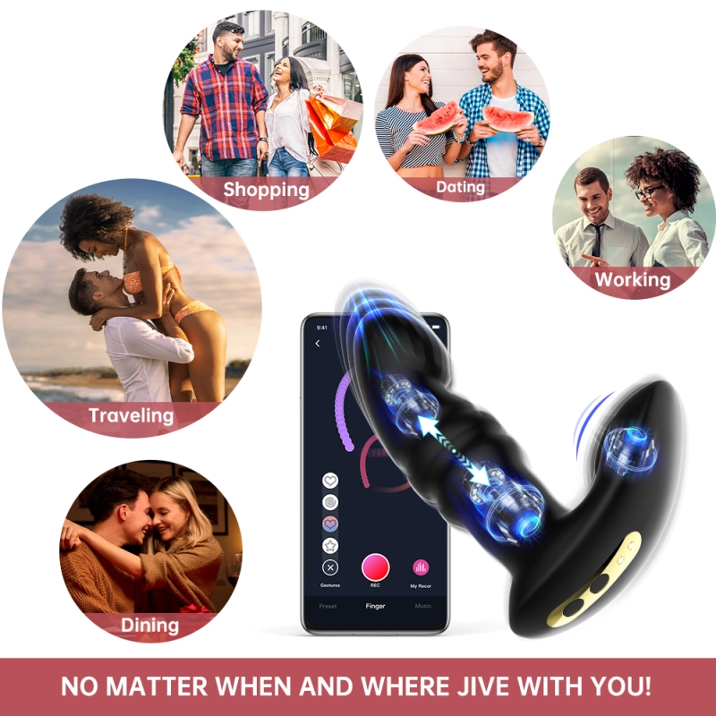 Intense Thrusting Dual Stimulation Clit Vibrator