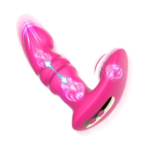 Intense Thrusting Dual Stimulation Clit Vibrator