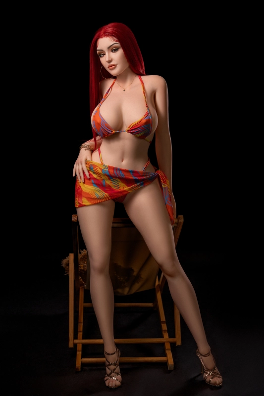 169cm (5ft65') D cup high quality sex doll（Silicone head+tpe body)