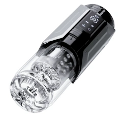 7 Frequency Thrusting Male Masturbation Toy with LCD Mode Display