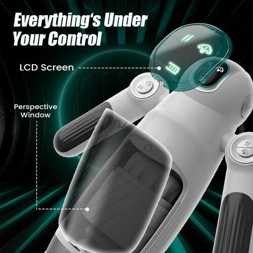 7 Telescopic Automatic Male Masturbator with Piston Experience
