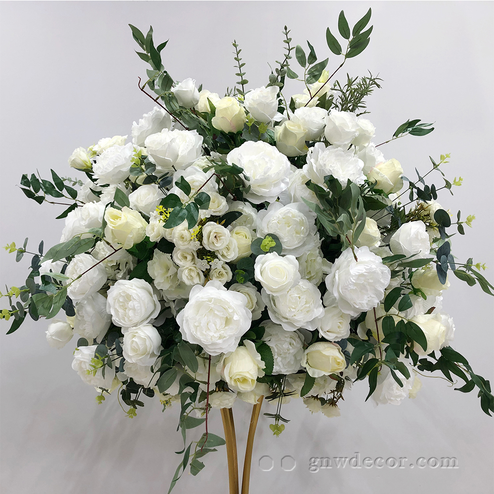 Artificial flower table centerpieces ball 30''