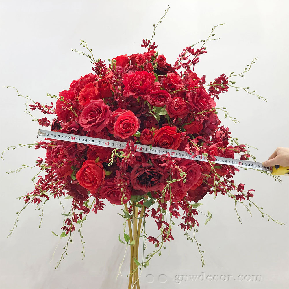 Artificial flower table centerpieces ball 26‘’