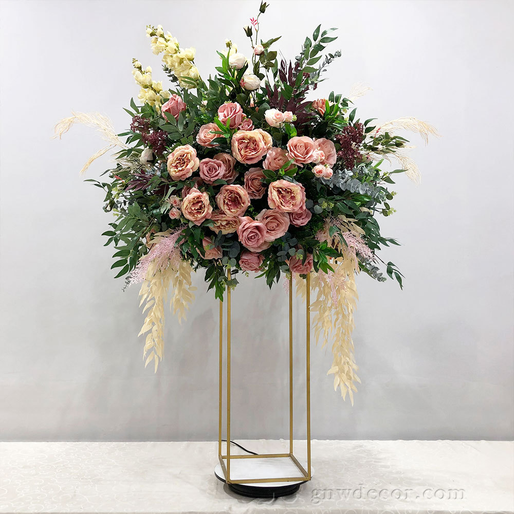 Artificial flower table centerpieces ball 30''