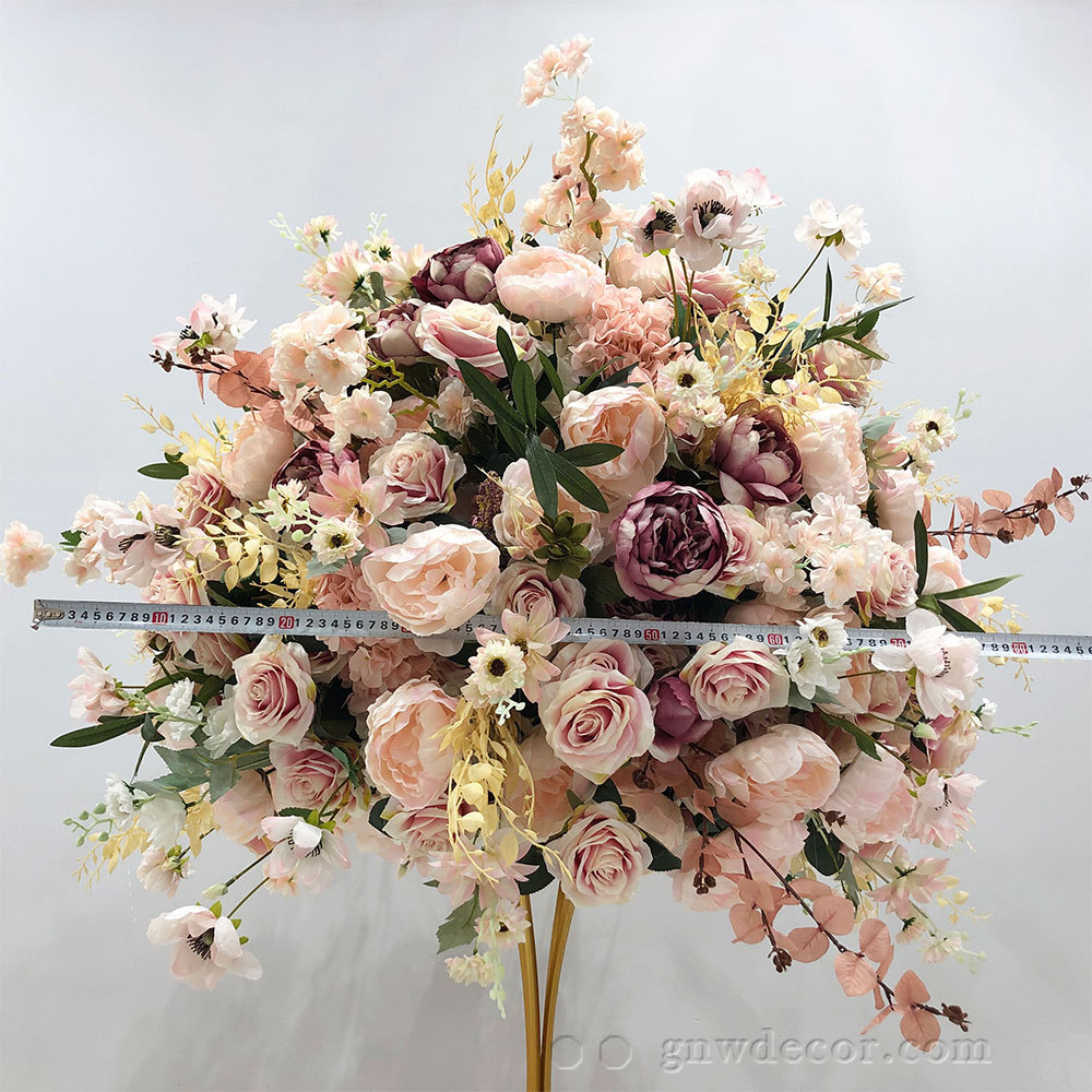Artificial flower table centerpieces ball 34''
