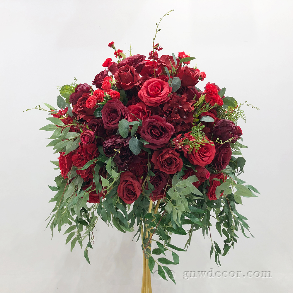 Artificial flower table centerpieces ball 26‘’
