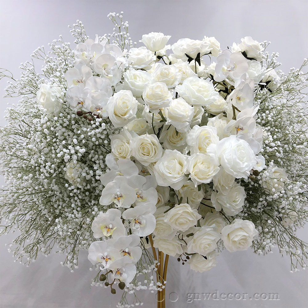 Artificial flower table centerpieces ball 38''