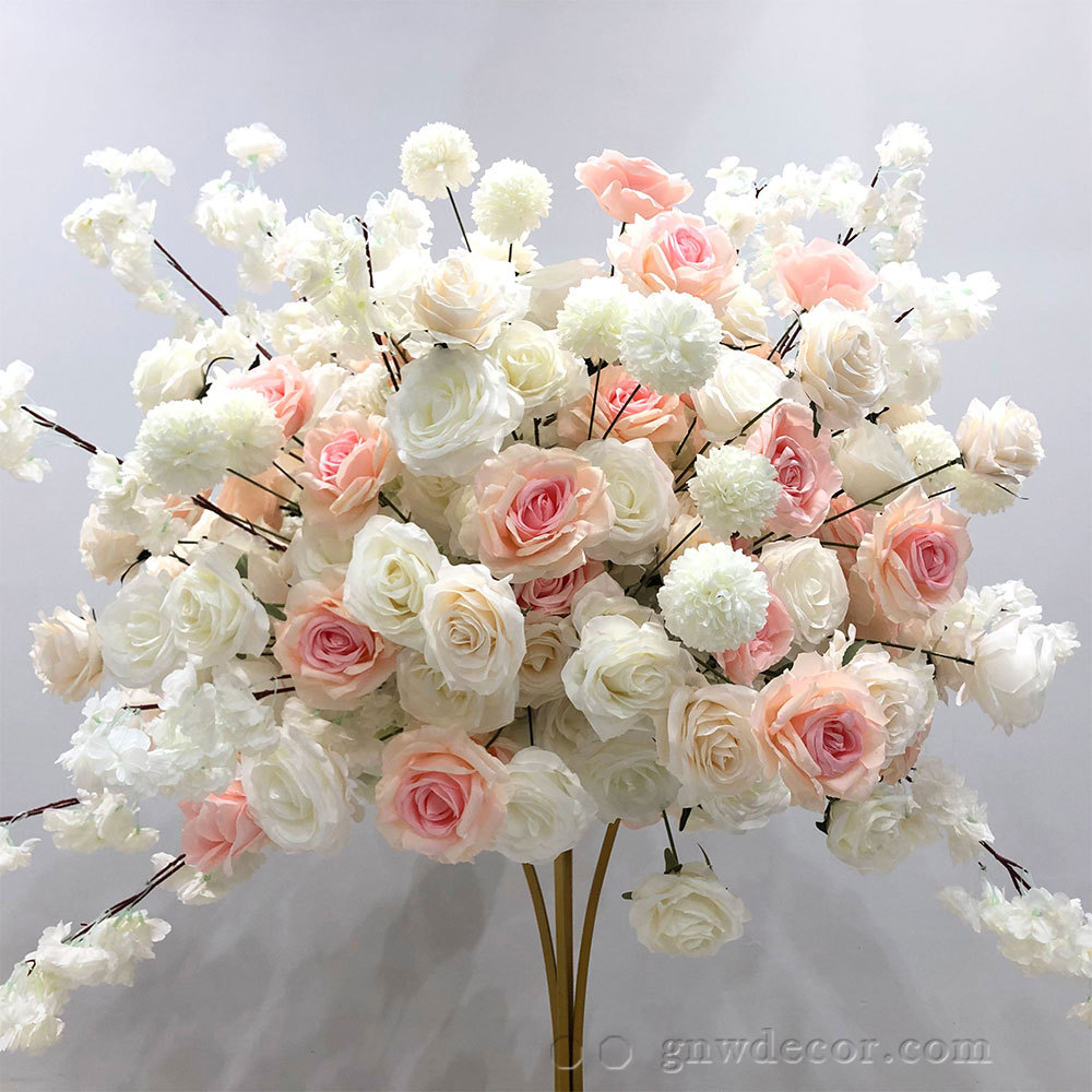 Artificial flower table centerpieces ball 30''