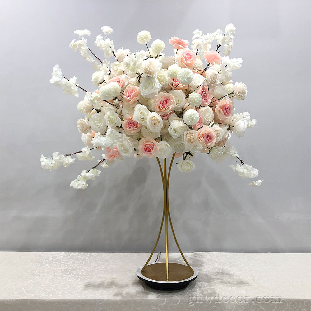 Artificial flower table centerpieces ball 30''