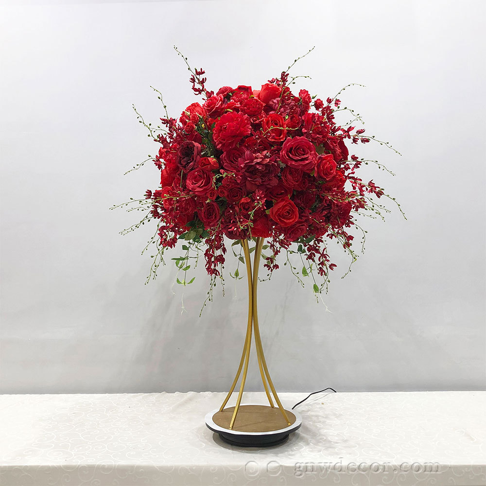 Artificial flower table centerpieces ball 26‘’