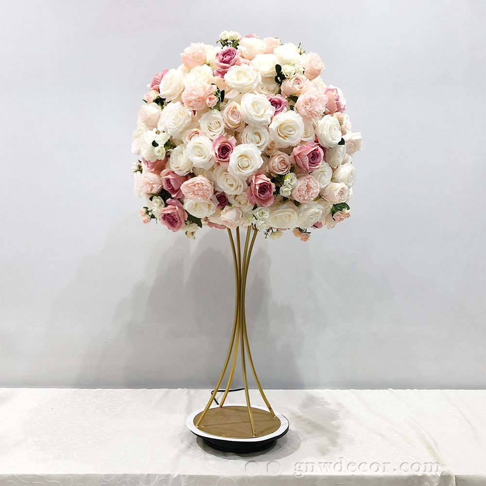 Artificial flower table centerpieces ball 30''