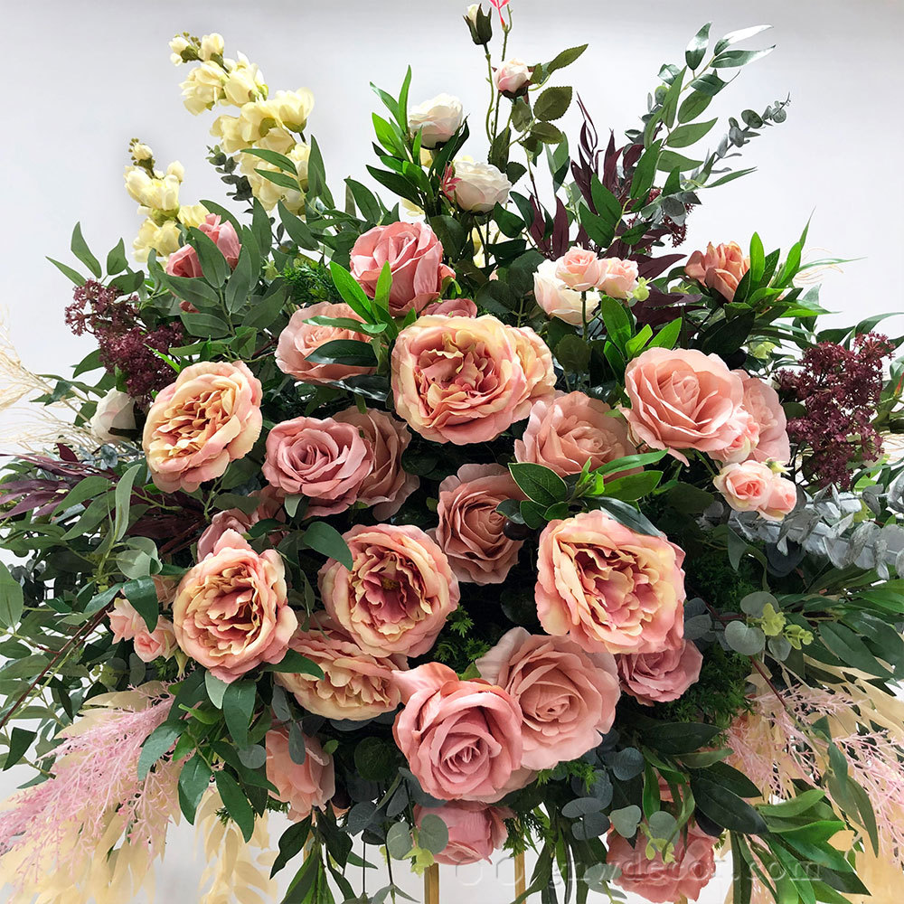 Artificial flower table centerpieces ball 30''