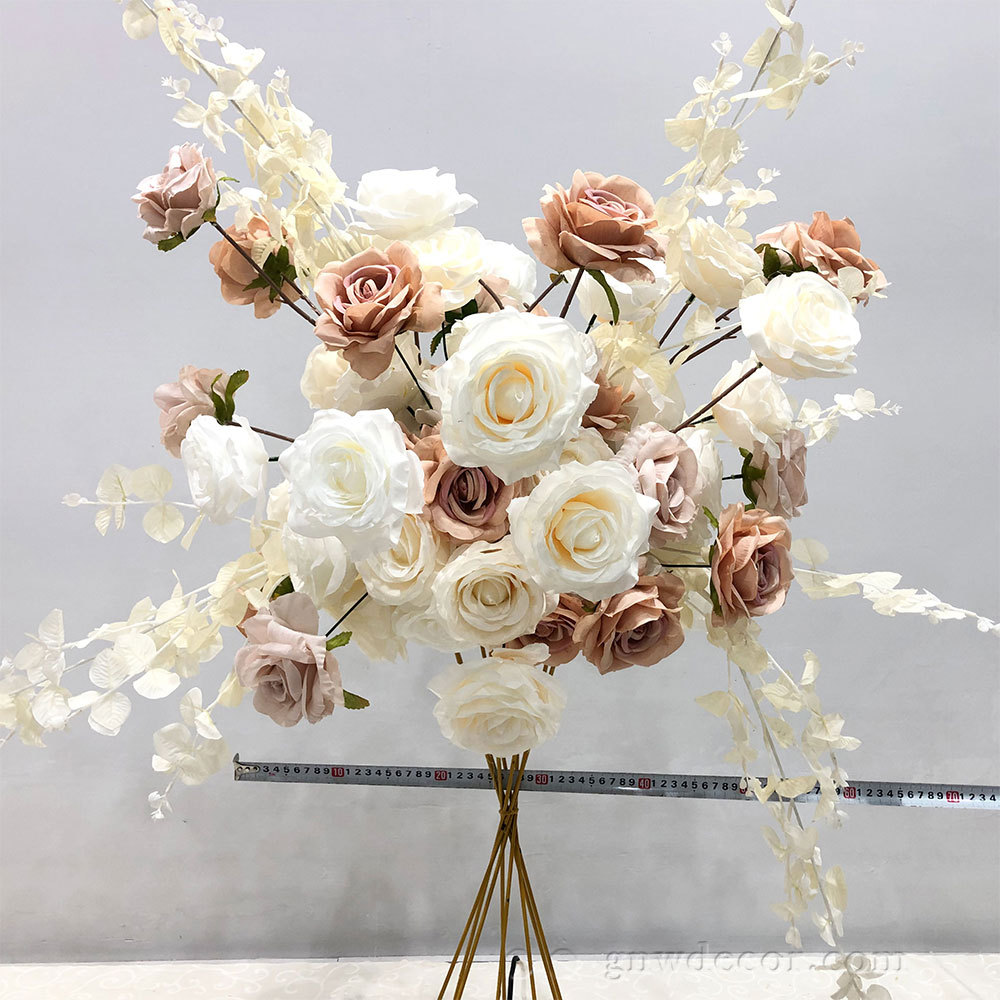 Artificial flower table centerpieces ball 22''