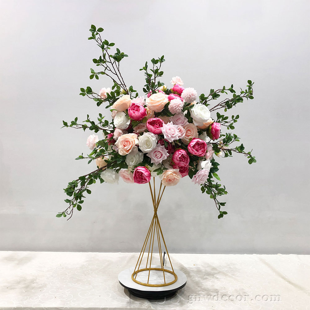 Artificial flower table centerpieces ball 26''
