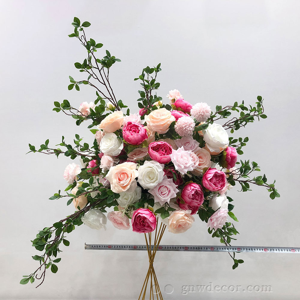 Artificial flower table centerpieces ball 26''
