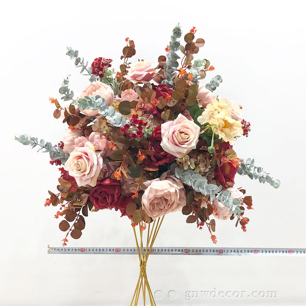 Artificial flower table centerpieces ball 22''
