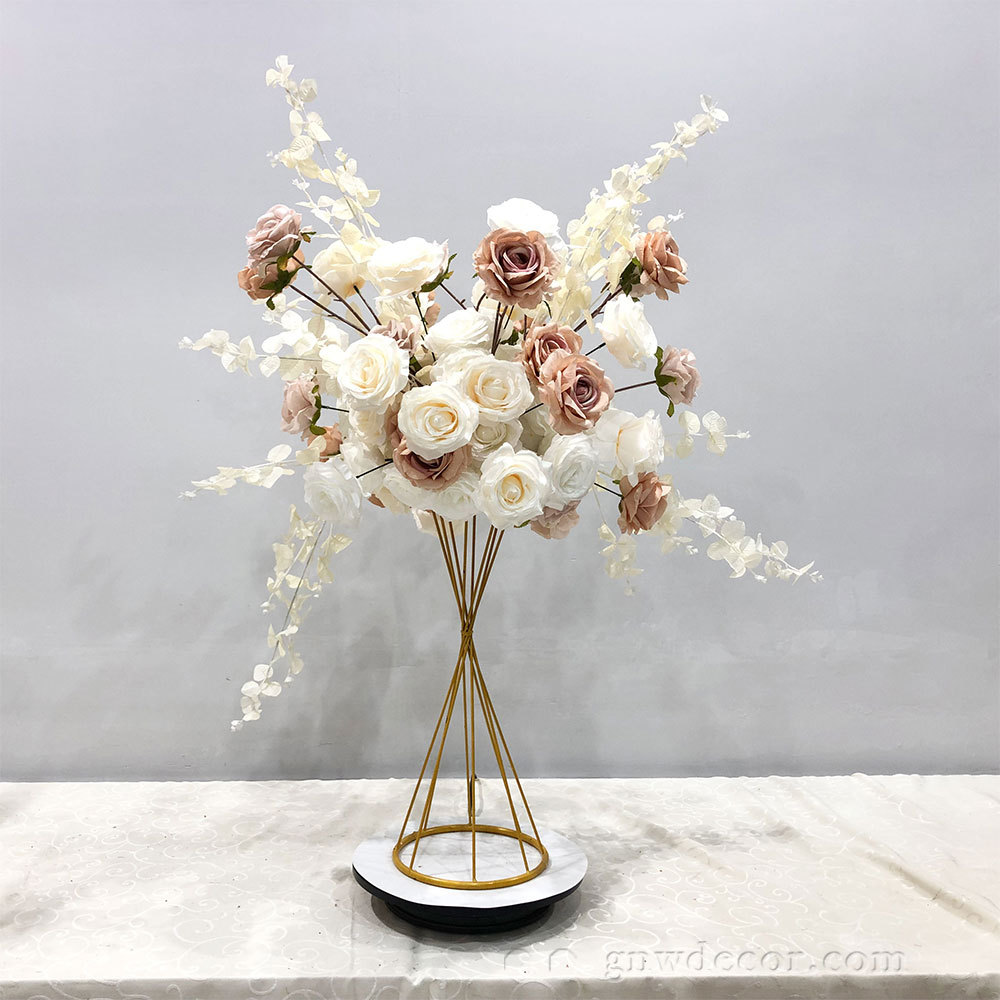 Artificial flower table centerpieces ball 22''