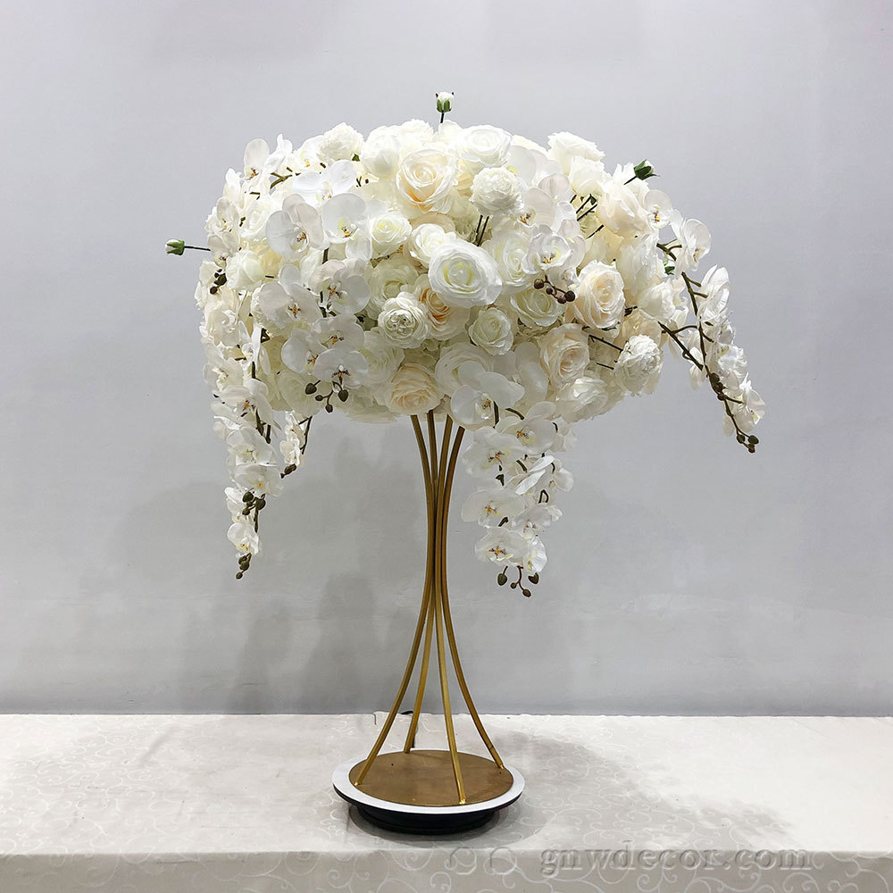 Artificial flower table centerpieces ball 34''