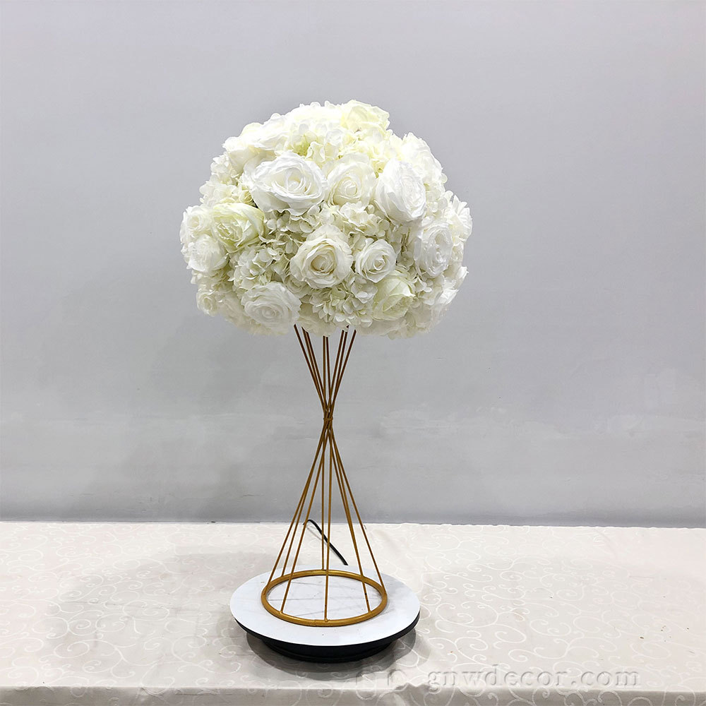 Artificial flower table centerpieces ball 22''
