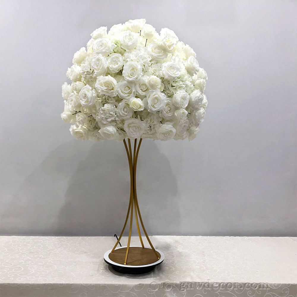 Artificial flower table centerpieces ball 30''