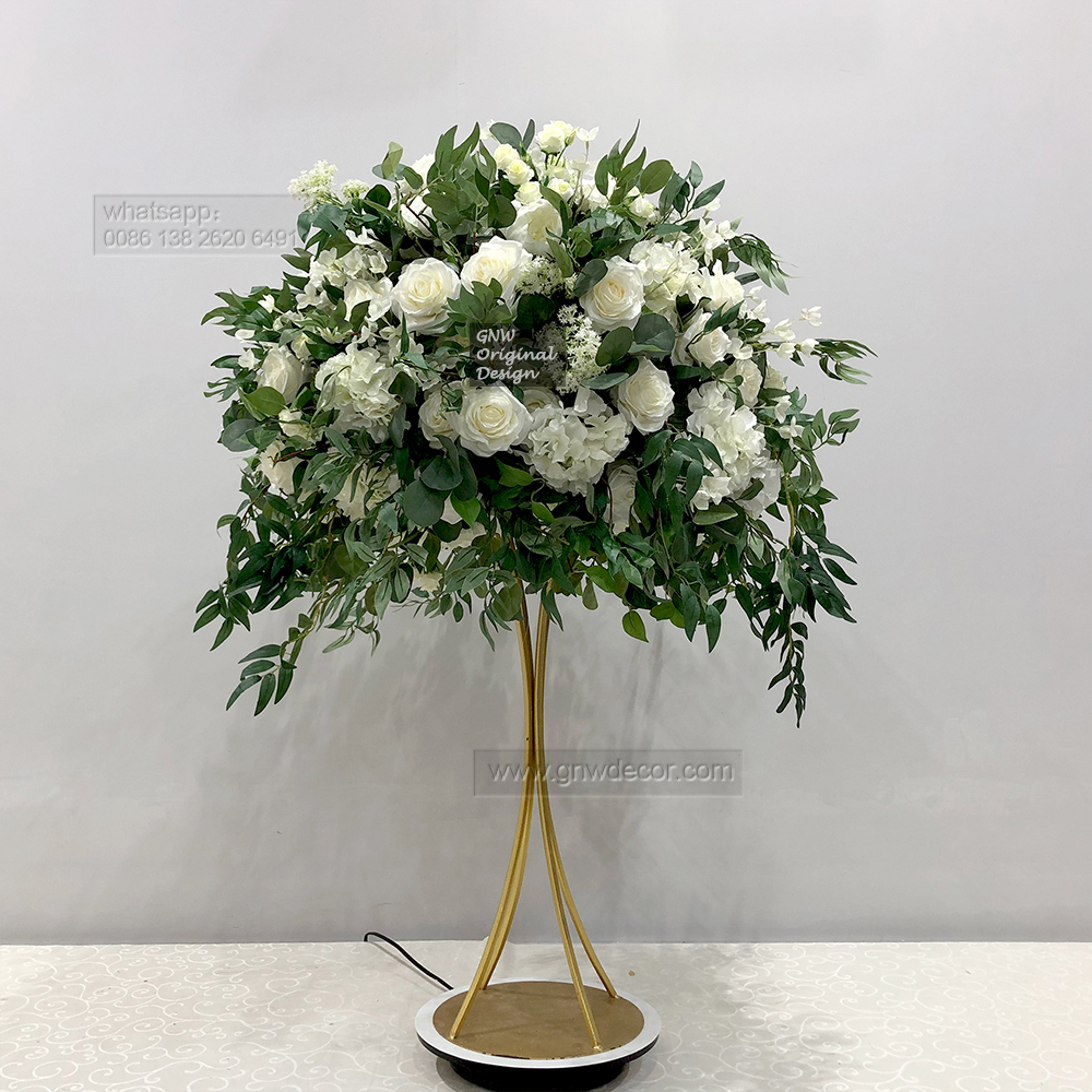 Artificial flower table centerpieces ball 30''