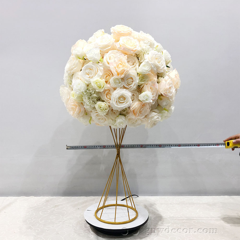 Artificial flower table centerpieces ball 22''
