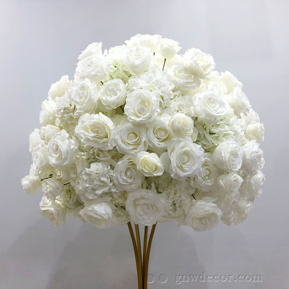 Artificial flower table centerpieces ball 30''