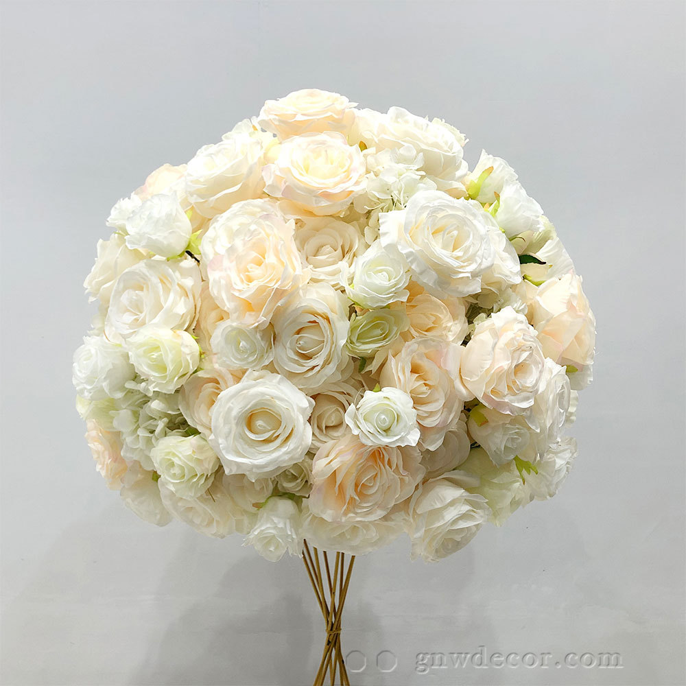 Artificial flower table centerpieces ball 22''