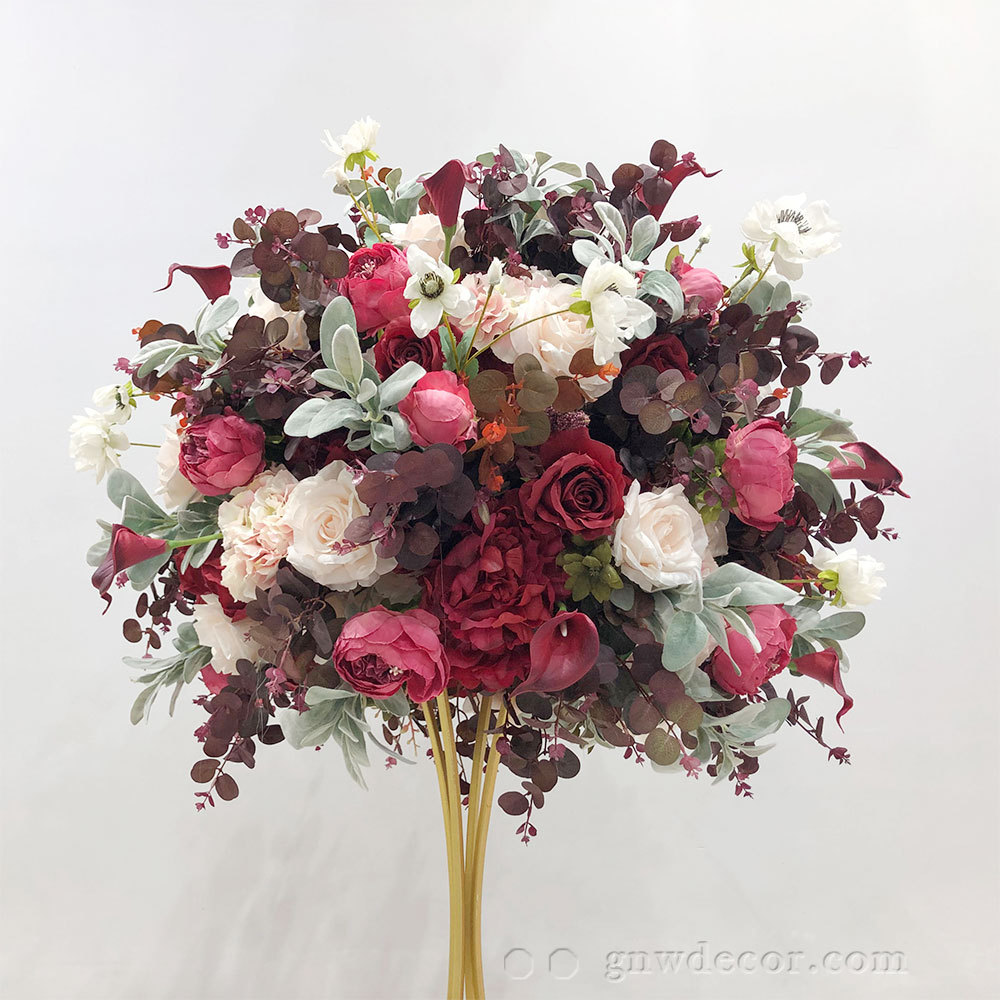 Artificial flower table centerpieces ball 30''