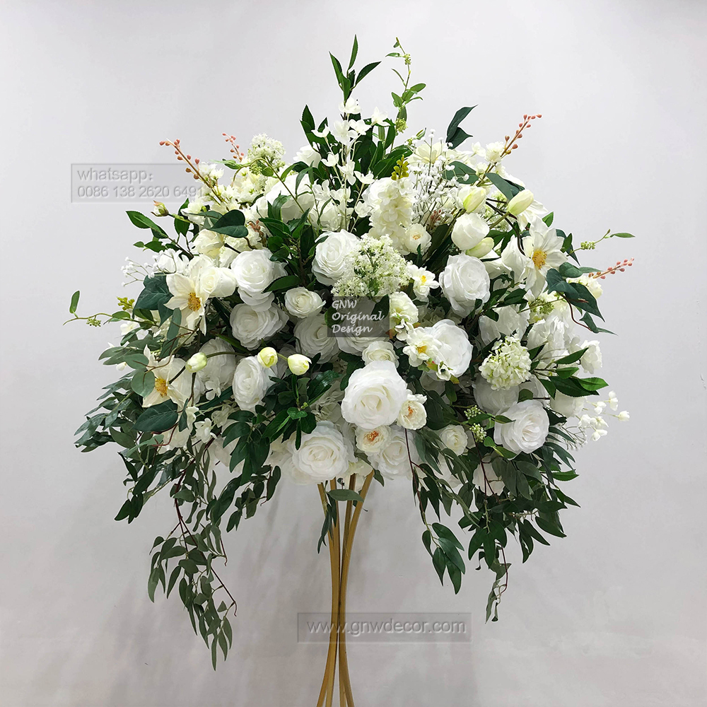Artificial flower table centerpieces ball 30''