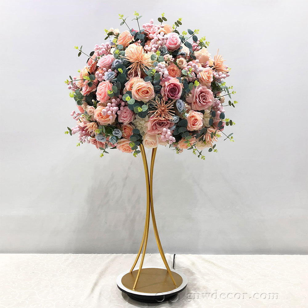Artificial flower table centerpieces ball 30''