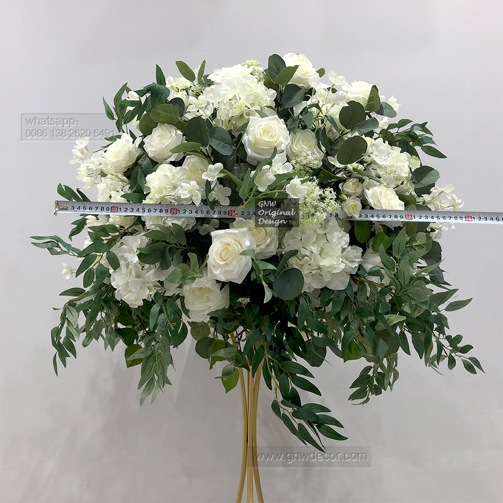 Artificial flower table centerpieces ball 30''