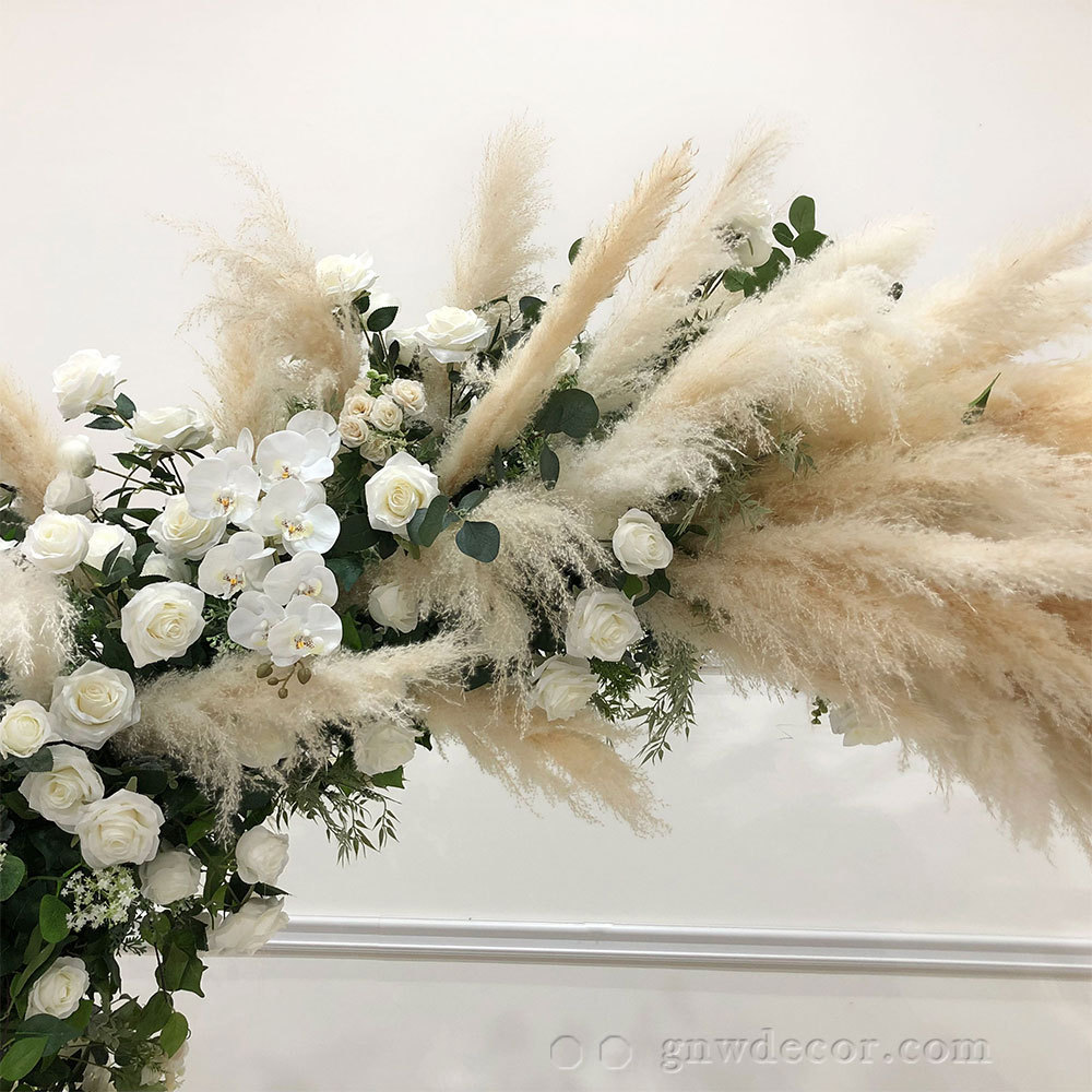 Artificial flower arch : circle ring shape