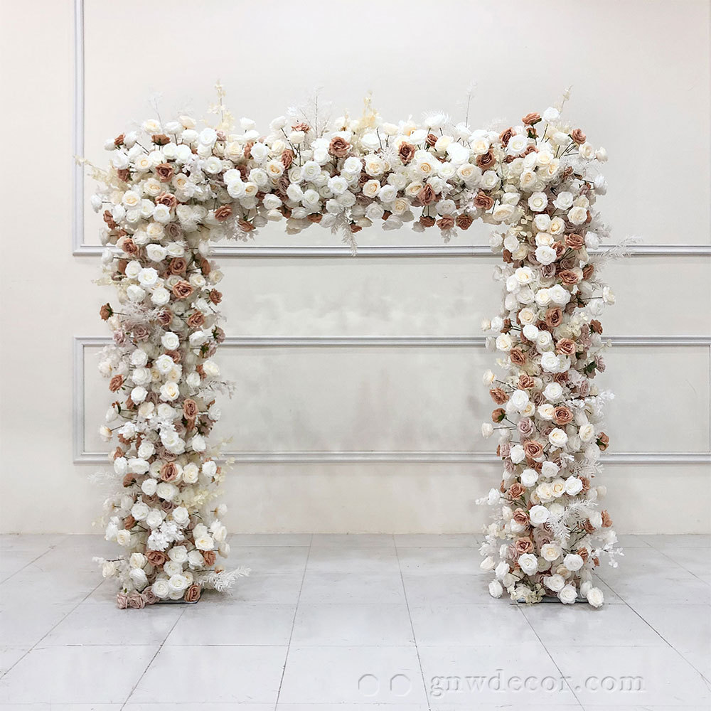 Artificial flower arch : entrance gate