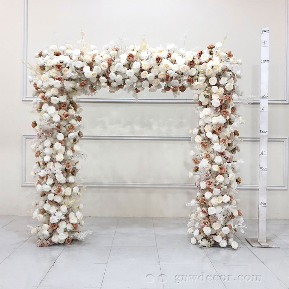 Artificial flower arch : entrance gate