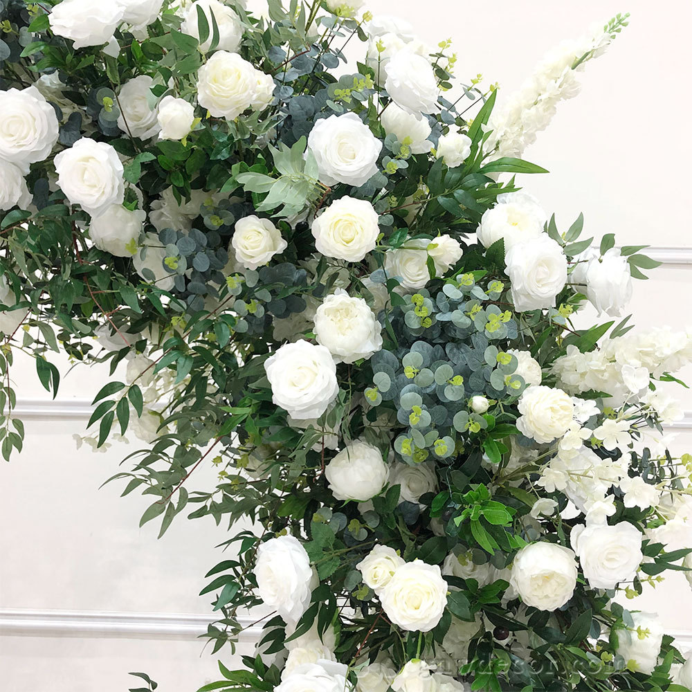Artificial flower arch : circle ring shape