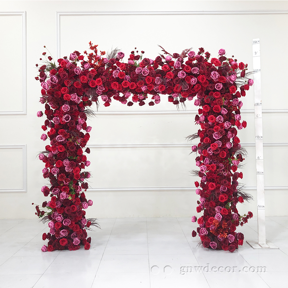 Artificial flower arch : entrance gate