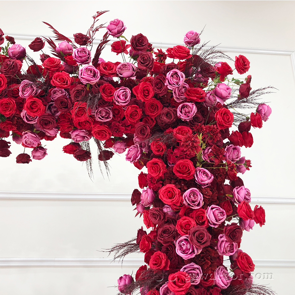 Artificial flower arch : entrance gate