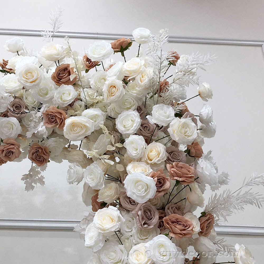 Artificial flower arch : entrance gate