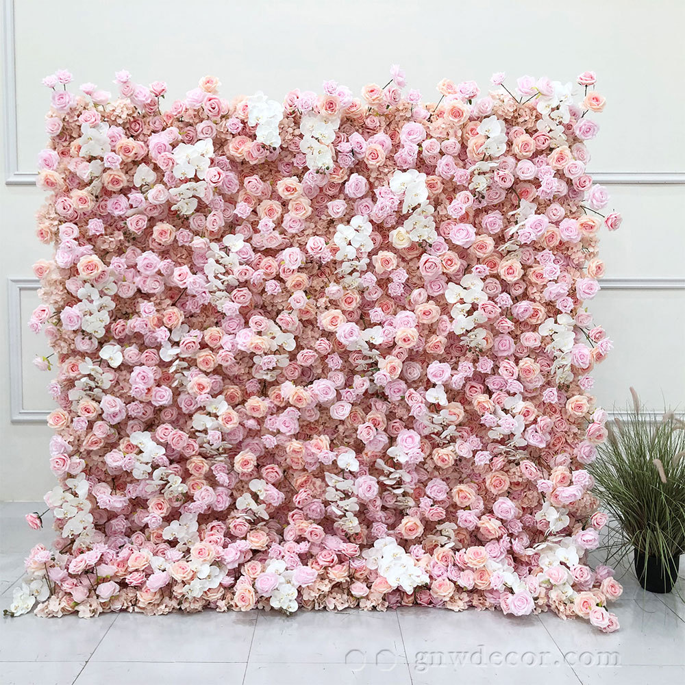 Artificial flower wall 8ft x 8ft